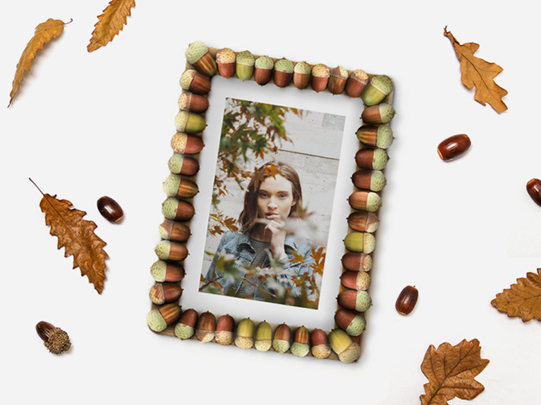 DIY Basteltipps - Herbstliche Bilderrahmen - AustroBild